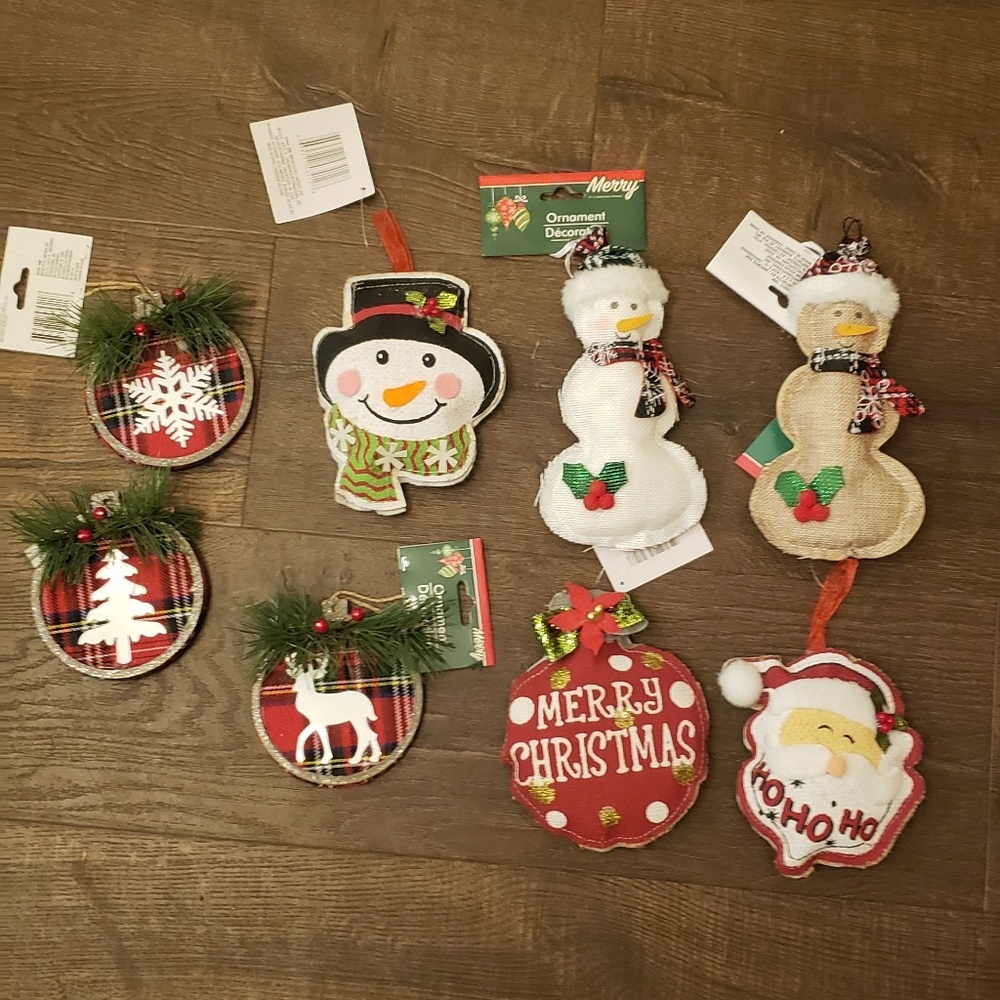 Handmade Christmas ornaments